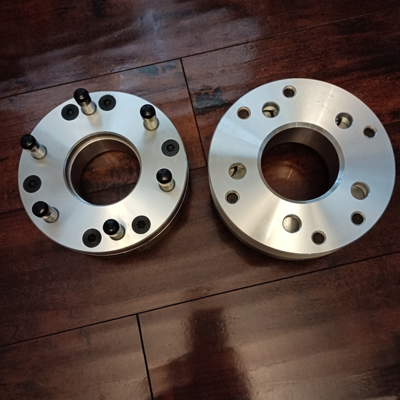 ezaccessory Accessories 2 Wheel Adapters 5 Lug 475 In To 6 Lug 55